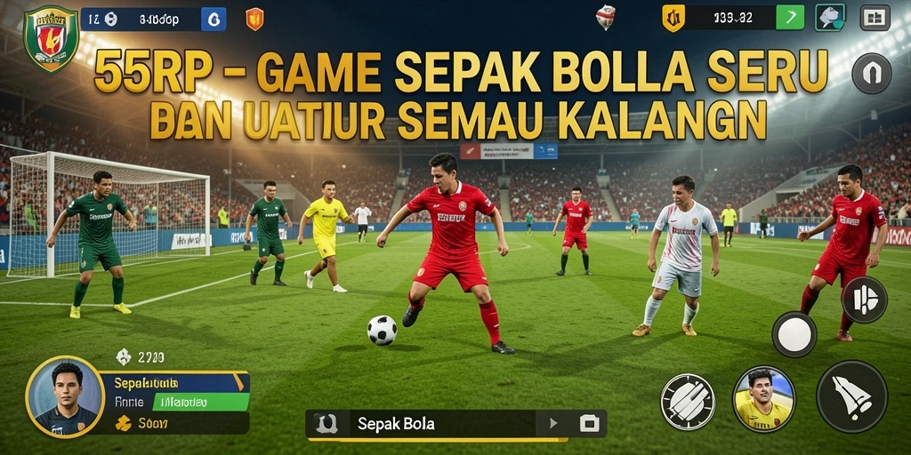 Tampilan antarmuka permainan 55RP yang menarik dan interaktif.
