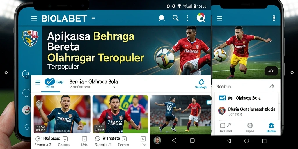 Tampilan antarmuka utama aplikasi BIOLABET yang modern dan fungsional.