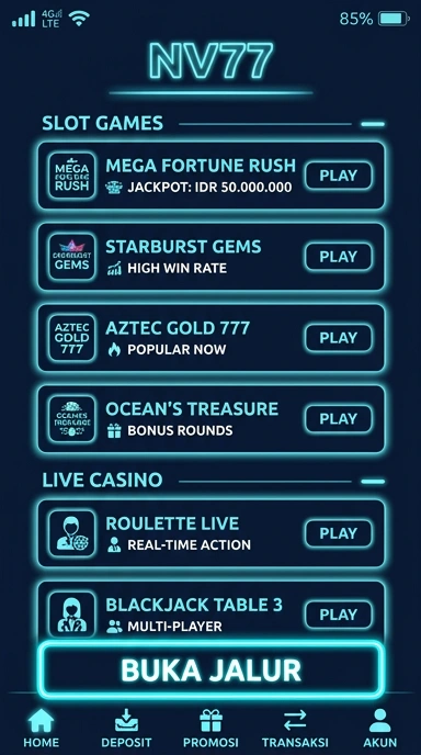 Link Alternatif nv77 untuk Pengguna Android Indonesia